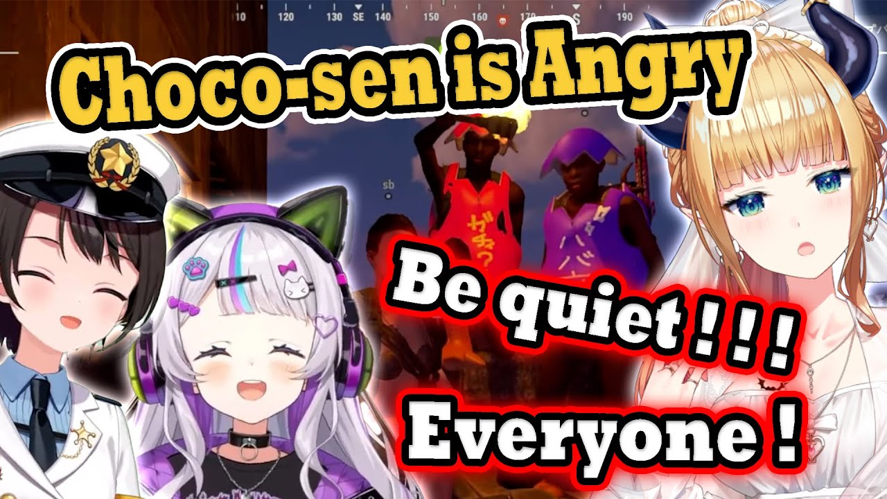 Choco-sensei Snaps at Noisy Crowd During Subaru-Shion’s Final Confession in HoloRUST! 😂😤