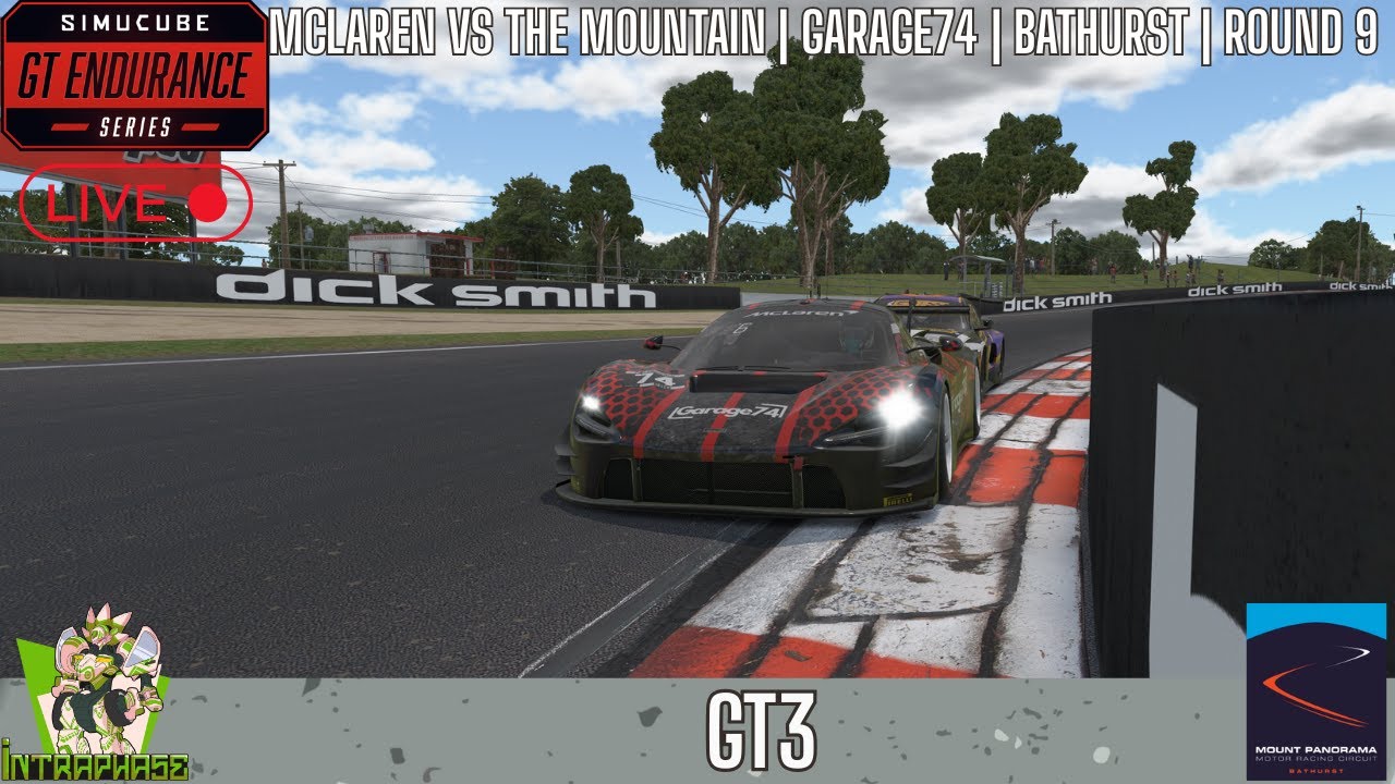 Garage 74: McLaren vs The Mountain | Bathurst 3Hr Endurance | Simucube Endurance | Round 10