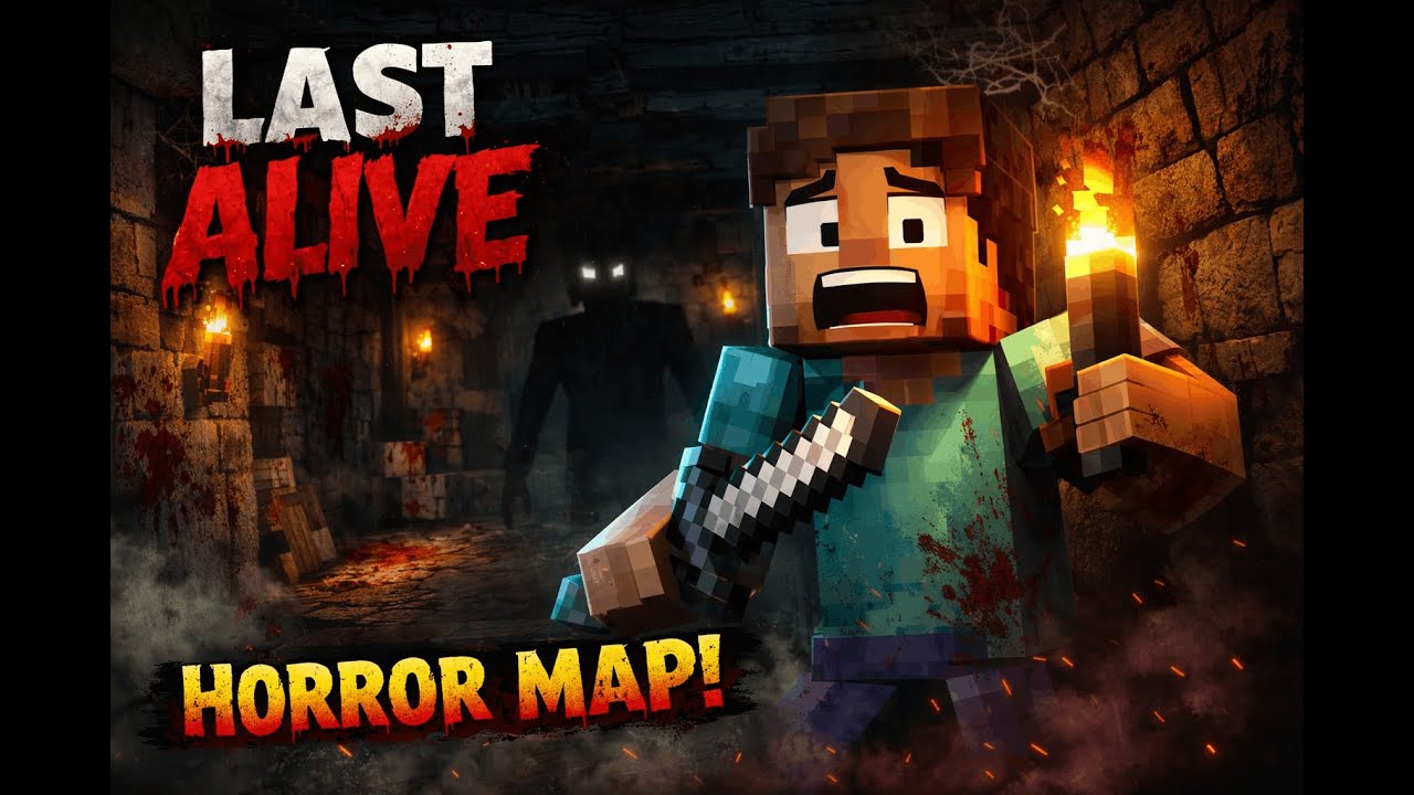 I only screamed a little... (Minecraft Horror Map)