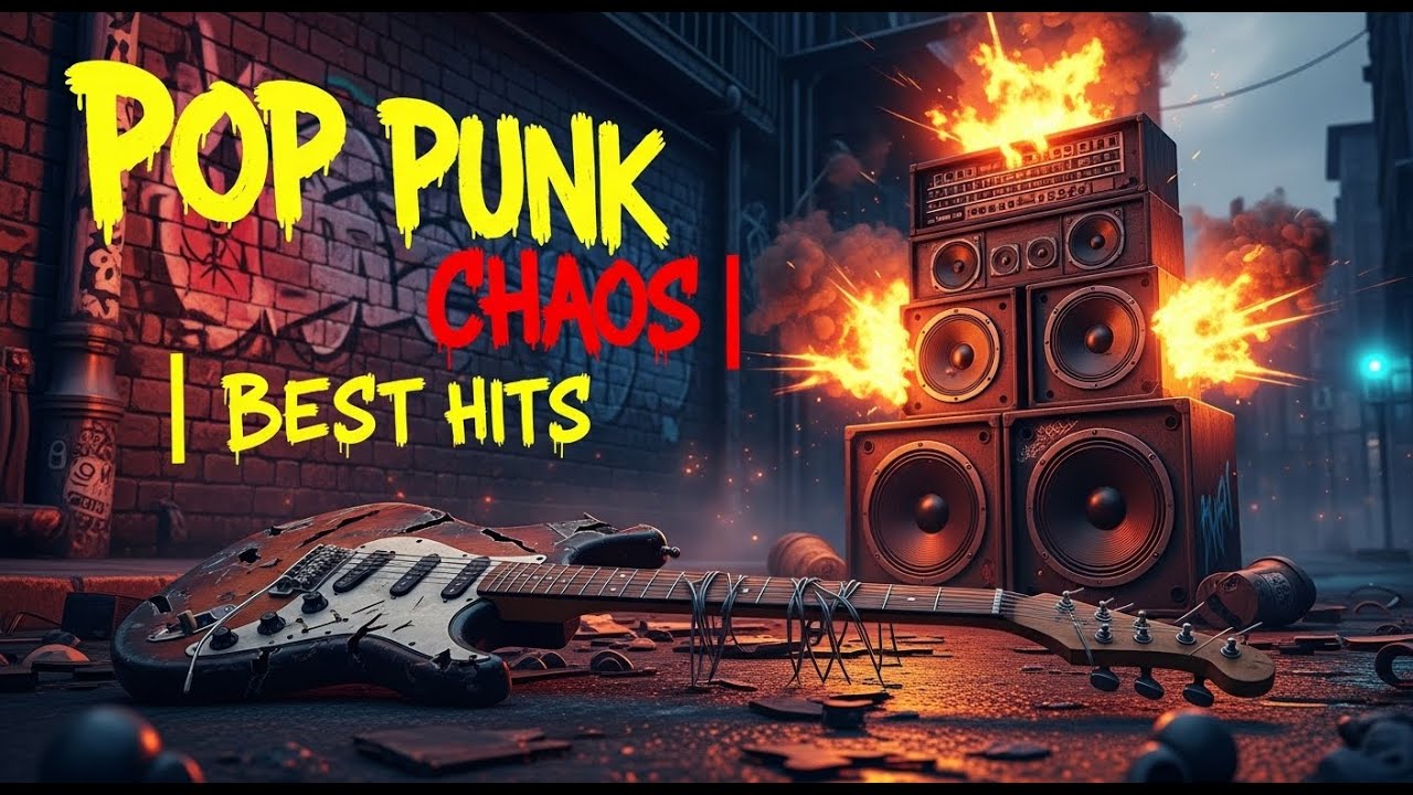 Pop Punk Uprising Punk Rock Energy Chaos Playlist | Pop Punk Style Inspired by Green Day and Sum 41