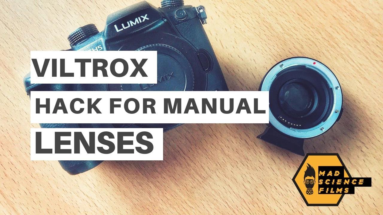 VILTROX Adapter (EF-M2) Hack For Manual Lenses!!