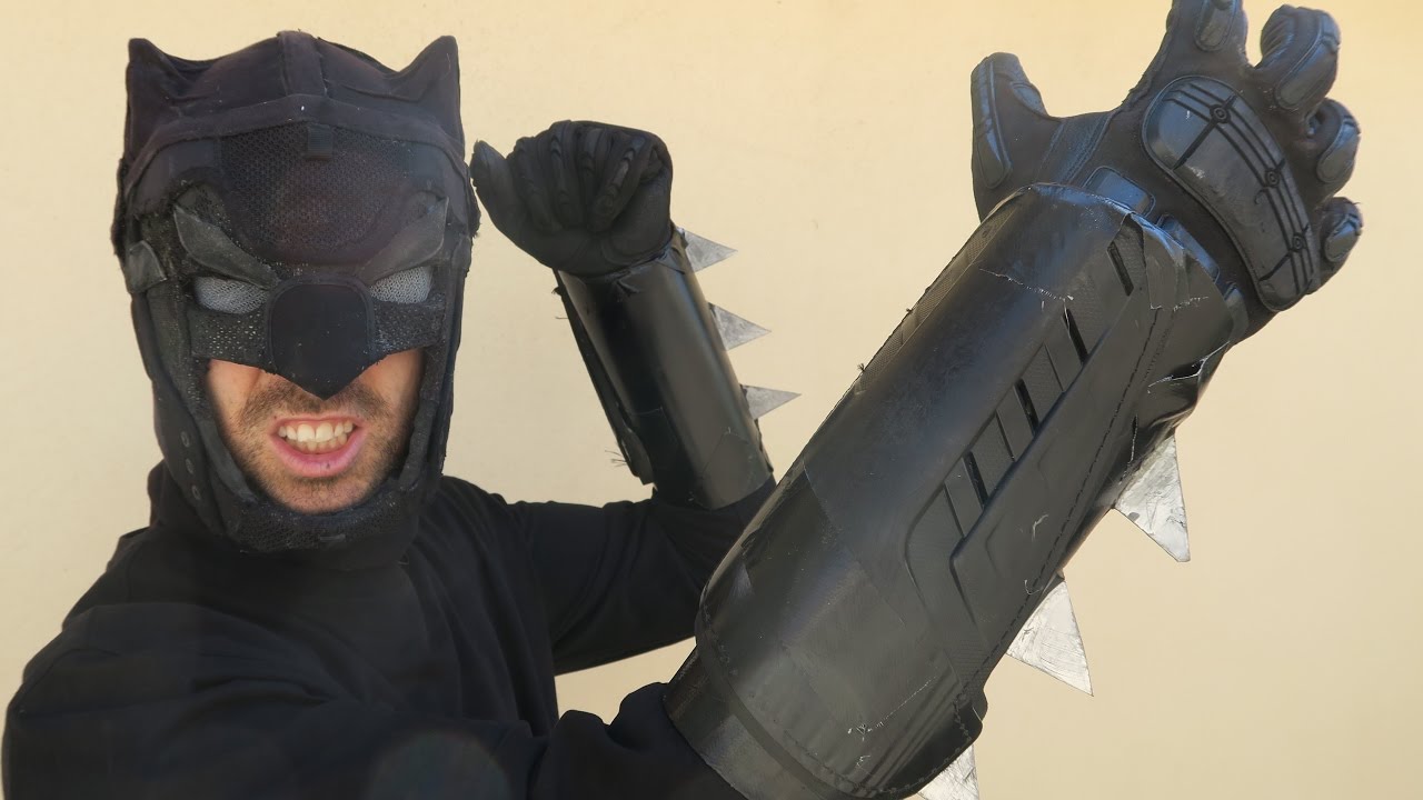 Homeless Batman Part 3: PVC Gauntlets and Metal Spikes