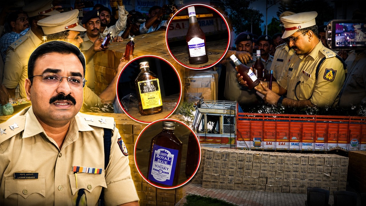 Bijapur Police Ne Pakdi 1 Crore Se Jyada Ki Sharab | Karnataka | 23-06-2026