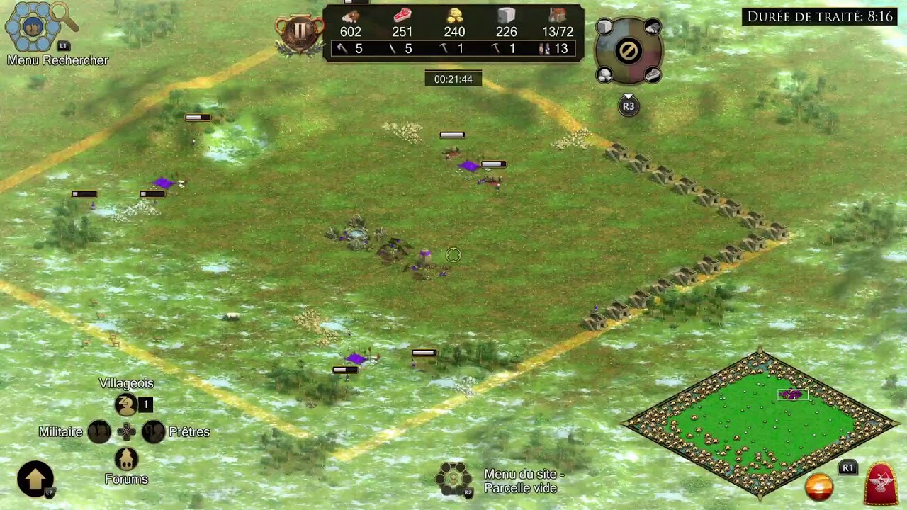 Age of empire 2 solo building a city
