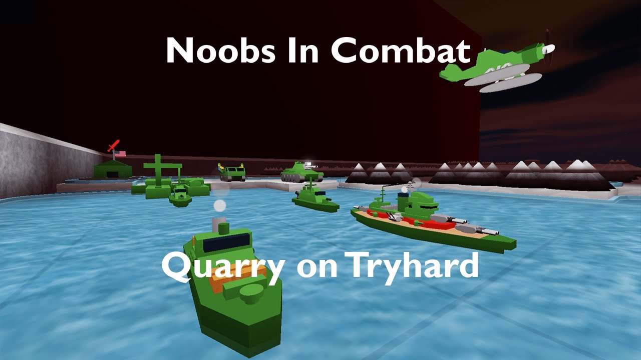 How to beat Quarry solo on Tryhard (Noobs In Combat, Roblox)