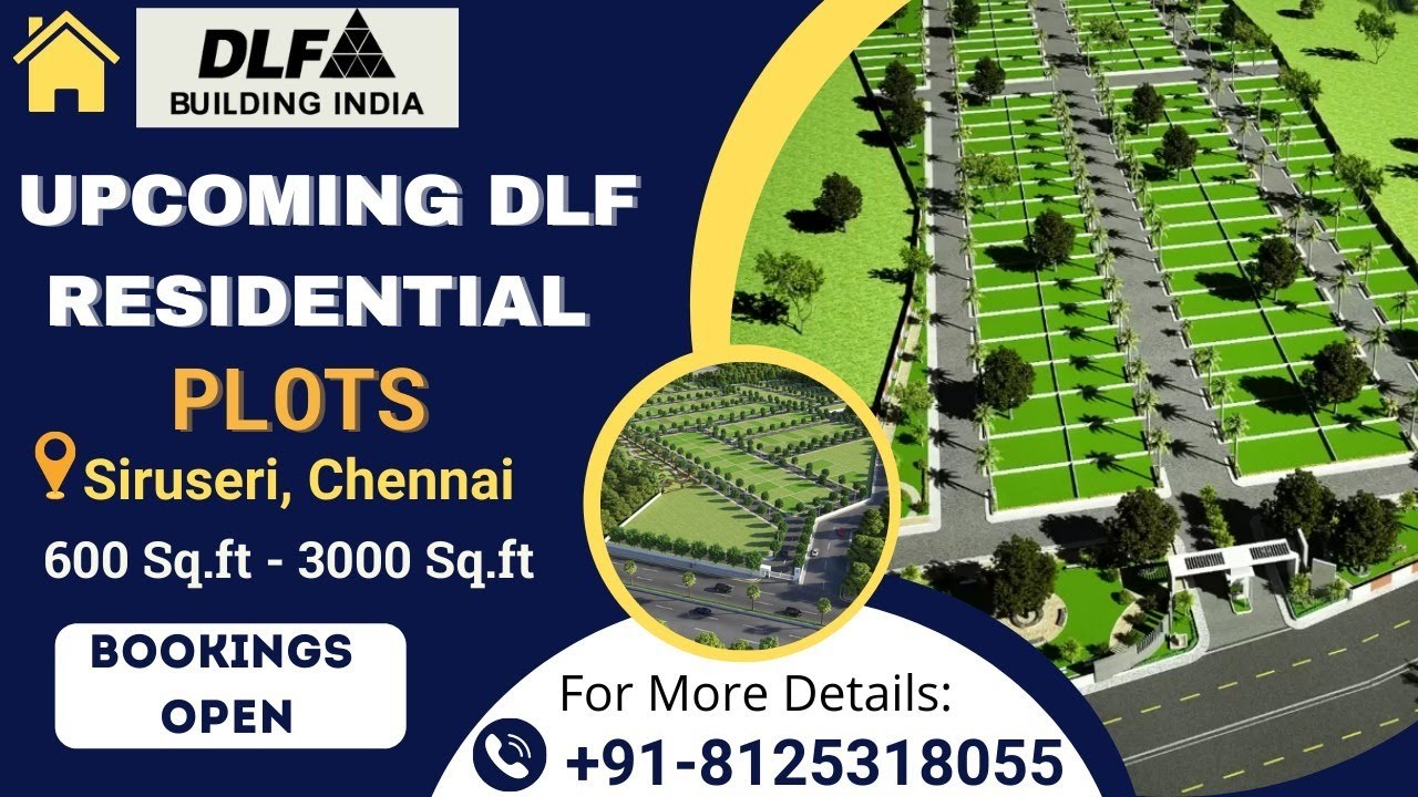 DLF Upcoming Project | DLF Plots Siruseri Chennai | Location Of DLF Plots| Review DLF Plots Siruseri