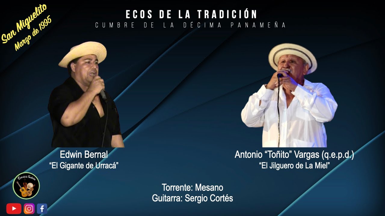 Edwin Bernal y Toñito Vargas - Mesano - No. 801