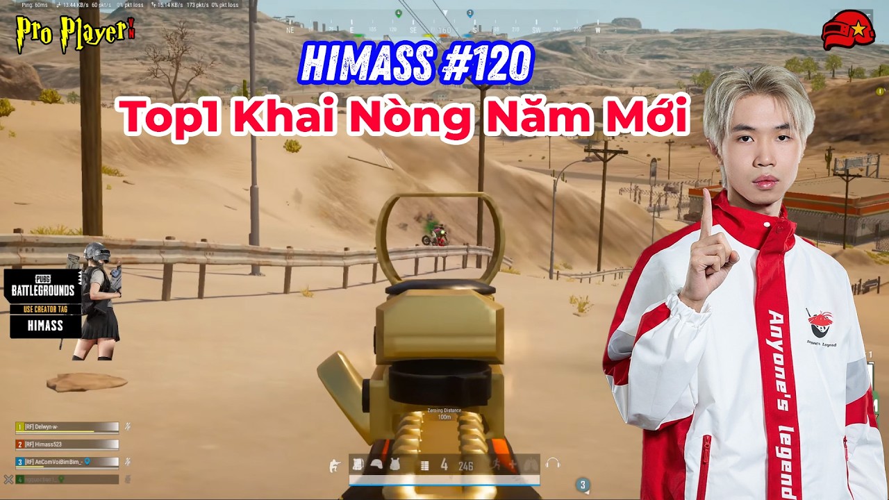 PUBG PC I AL_Himass #120 I Top 1 Khai Nòng Năm Bính Ngọ