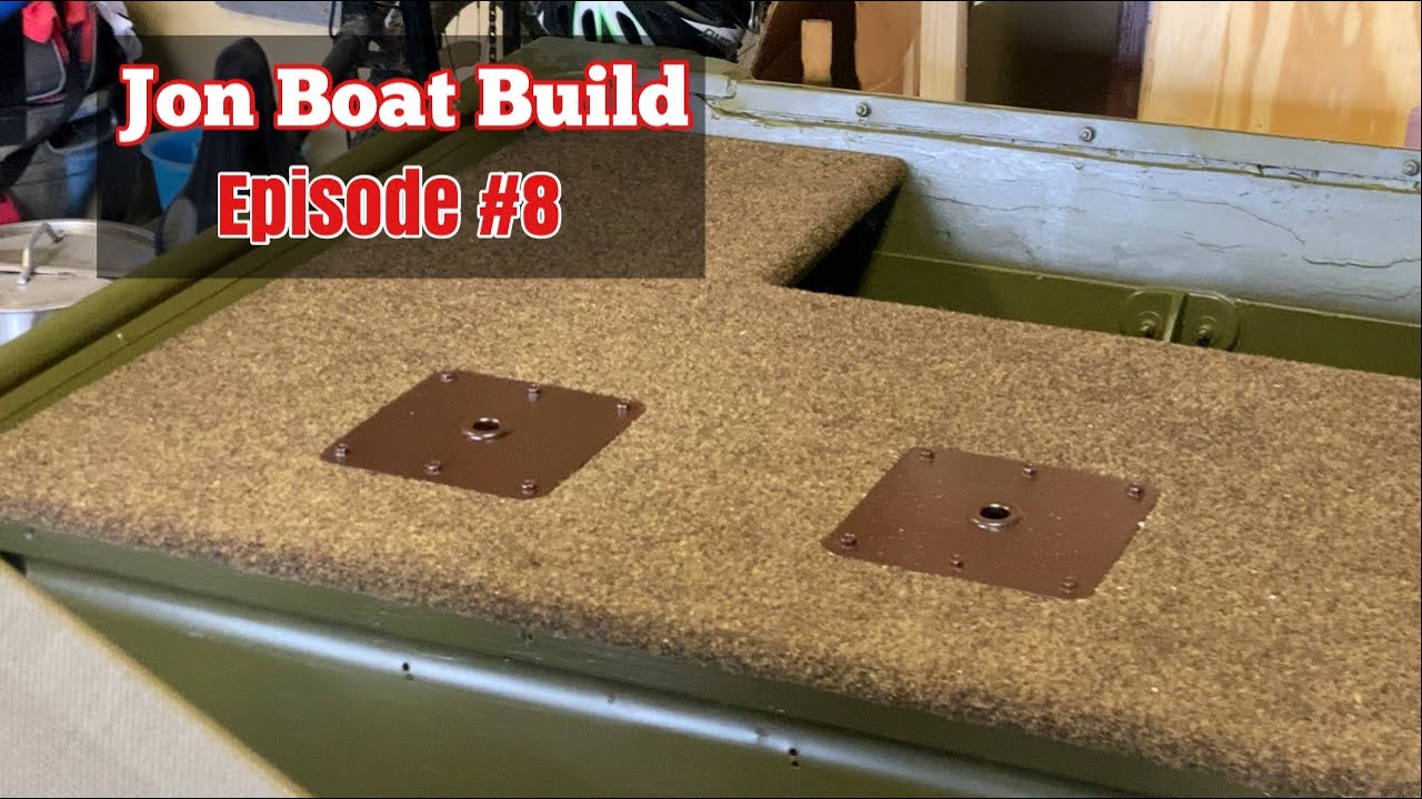 Rear Deck Install, Seats, Trolling Motor | Jon Boat Build