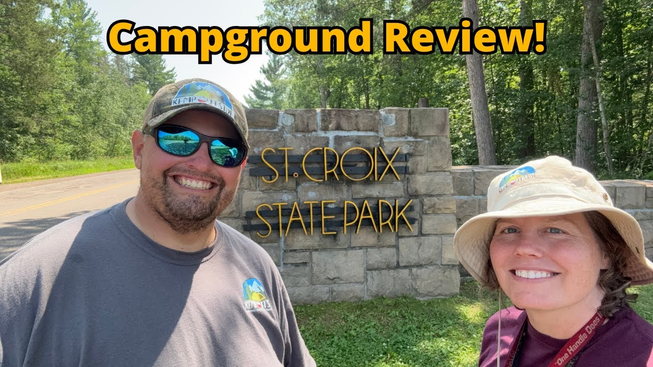 Обзор кемпинга в государственном парке Сент-Круа | Лучший кемпинг в государственном парке в Минне...
