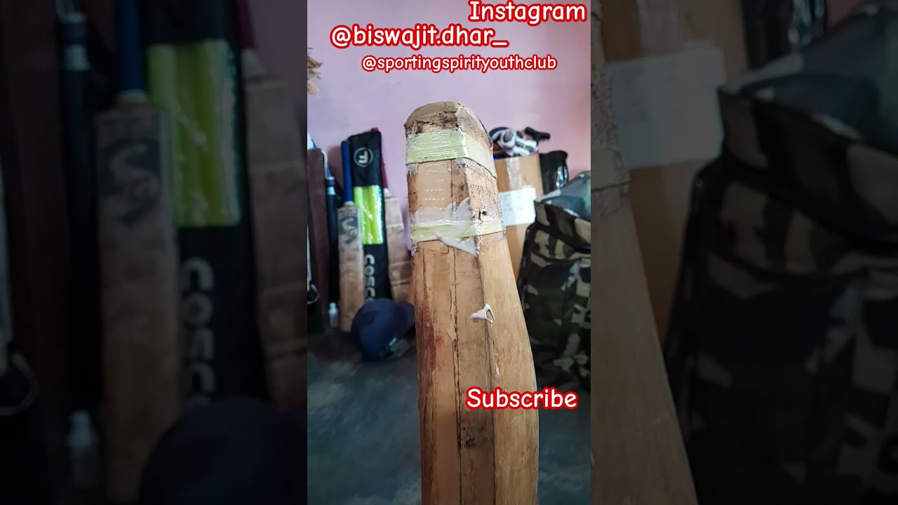 Every type of cricket bat repair here 