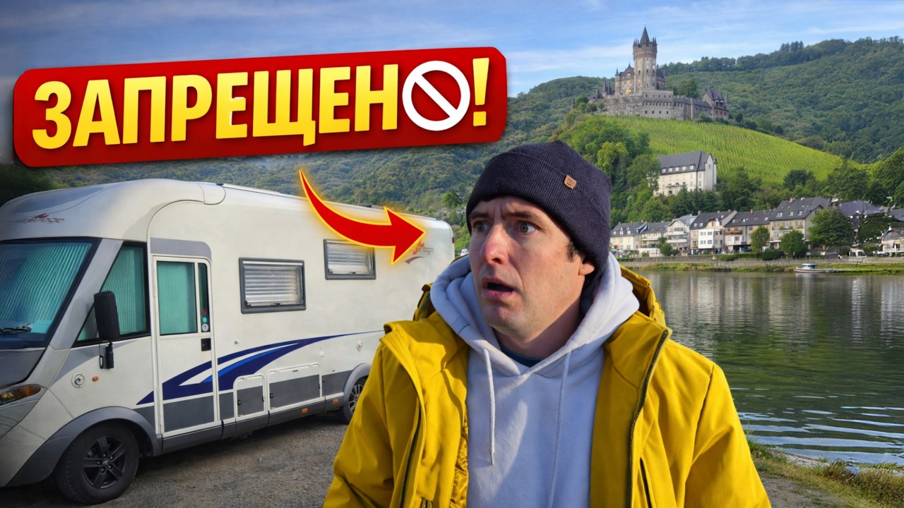 ВЗЛОМАЛИ КЕМПИНГ. На автодоме по Мозелю