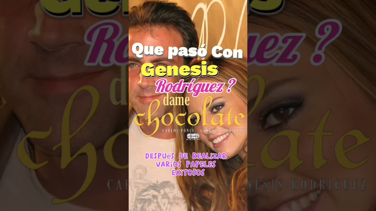 El incre&iacute;ble rumbo en la carrera de la actriz g&eacute;nesis Rodr&iacute;guez