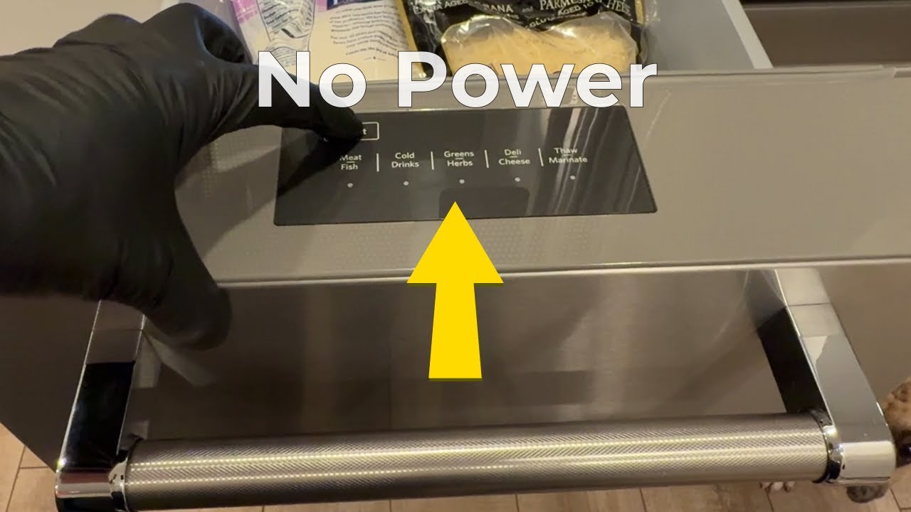 KitchenAid Pantry Drawer Not Working? Wire Harness Replacement (W11170612)