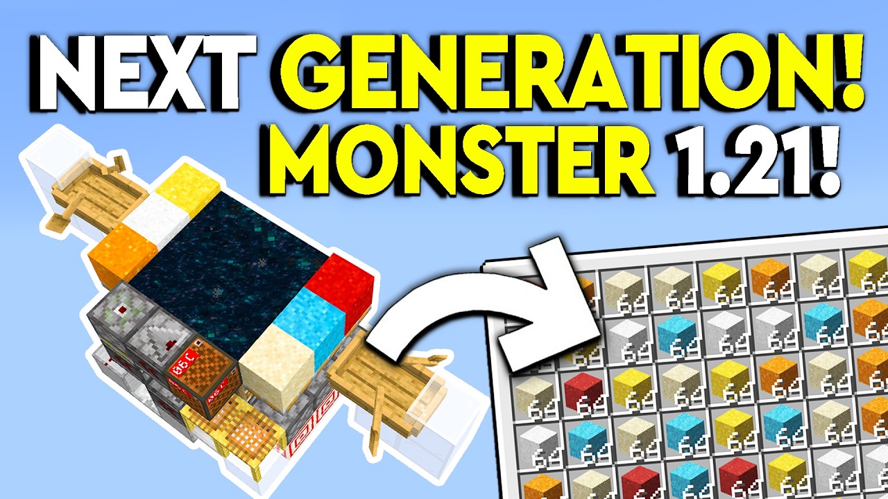 ЛУЧШАЯ ФЕРМА ПЕСКА 1.21 MINECRAFT TUTORIAL - 79.000/HR!