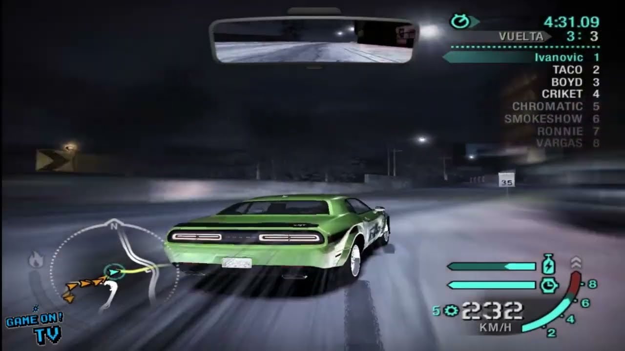 Dodge Challenger SRT Demon - Serie de desafíos #42 Categoría oro | Need For Speed Carbon (mod)