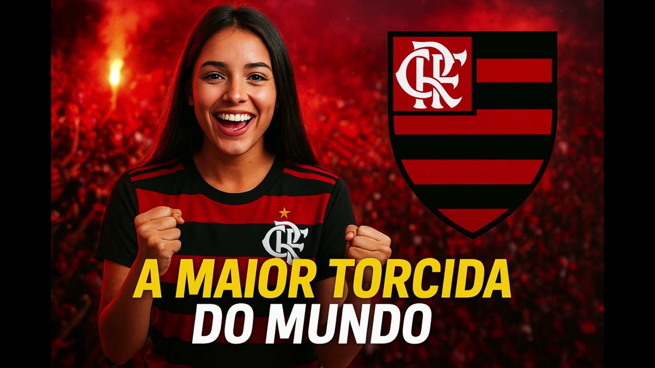 A MAIOR TORCIDA DO MUNDO — O HINO QUE EXPLODIU A NAÇÃO RUBRO-NEGRA! 🔥❤️🖤