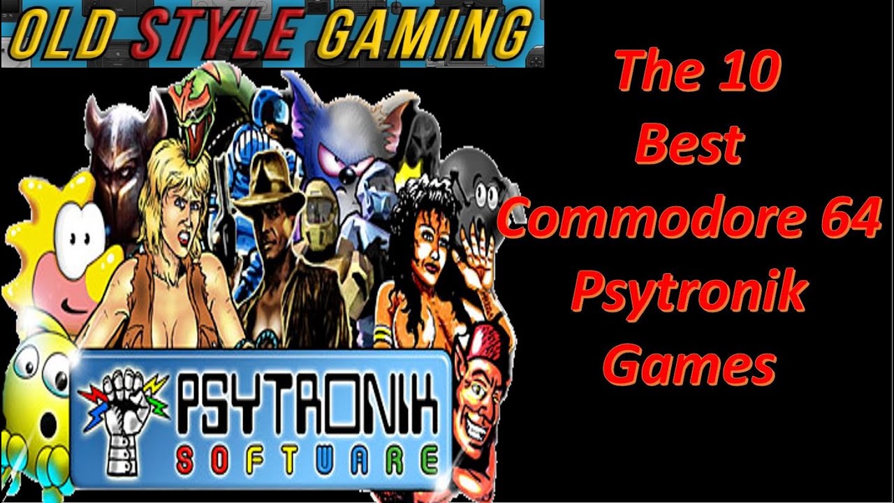 The 10 Best Commodore 64 Psytronik Games - In Order Of Greatness