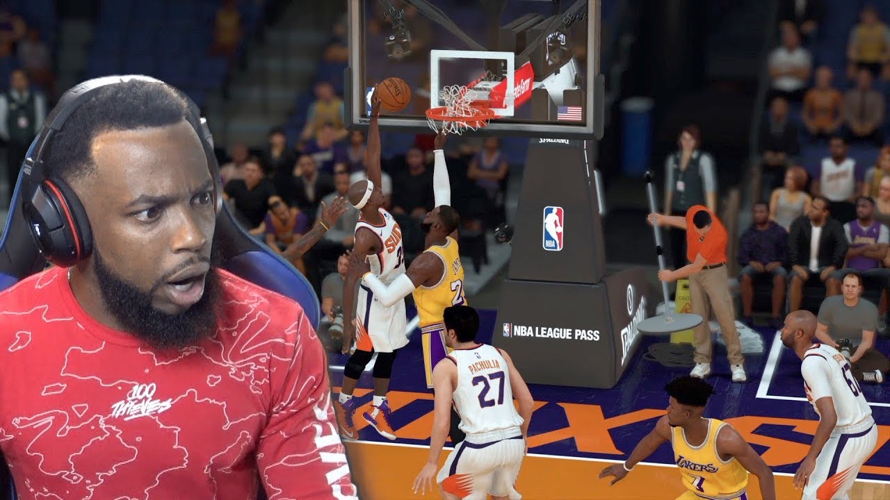 LEBRON JAMES GOT DUNKED ON BY 5FT PLAYER! Lakers vs Suns NBA 2K19 Ep 96