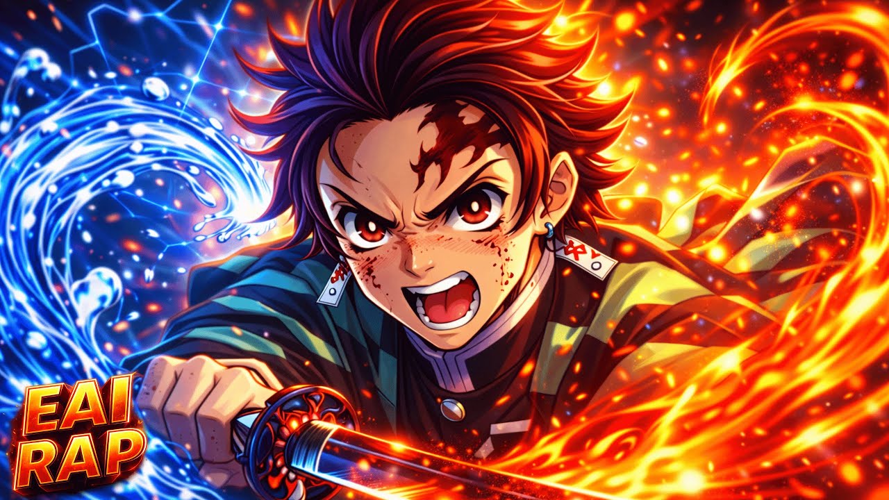 EAI RAP- Respiração Da Vontade | Demon Slayer | Tanjiro 