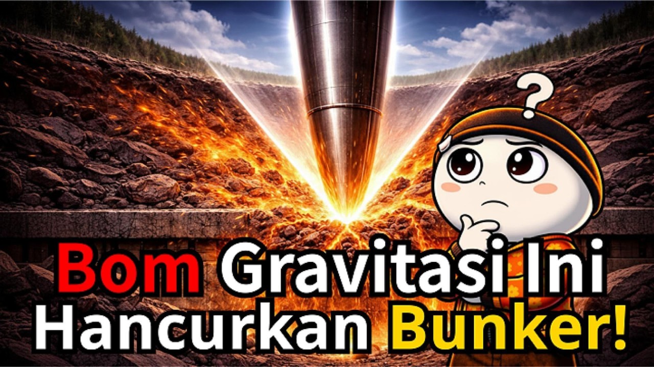 GBU-57: Bom 30.000 Pon yang Bisa Mencairkan Granit dalam Sekejap