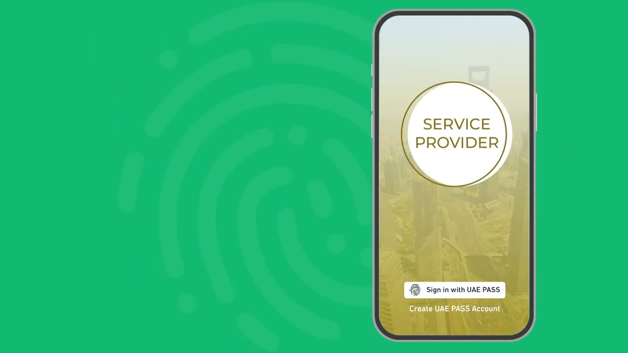Login Using Your UAE PASS Account on Service Providers Platform