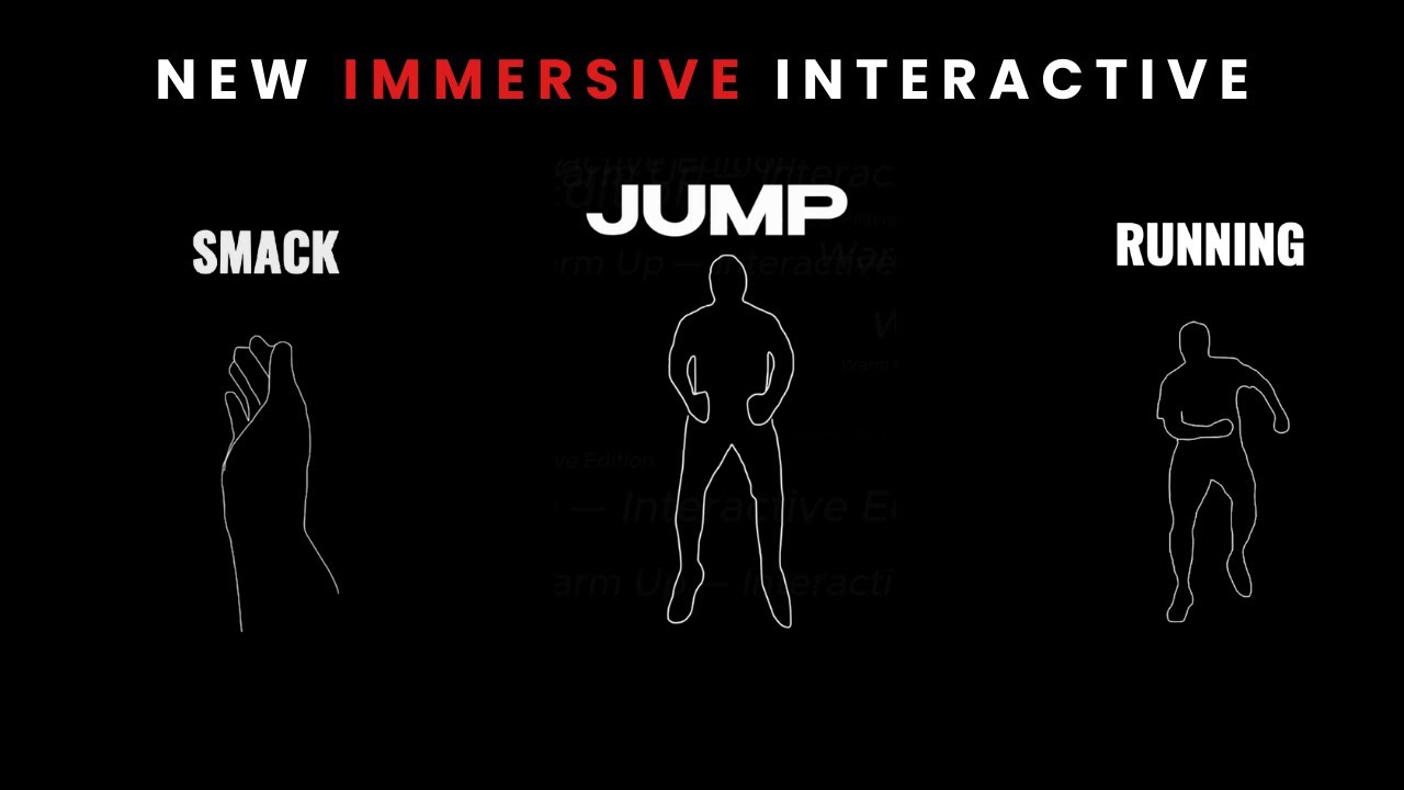 Interactive Warm Up &ndash; Slap, Run & Jump Full