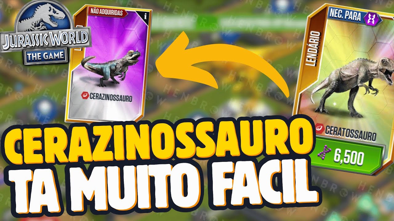Esse HIBRIDO esta MUITO FACIL de FAZER - Jurassic World