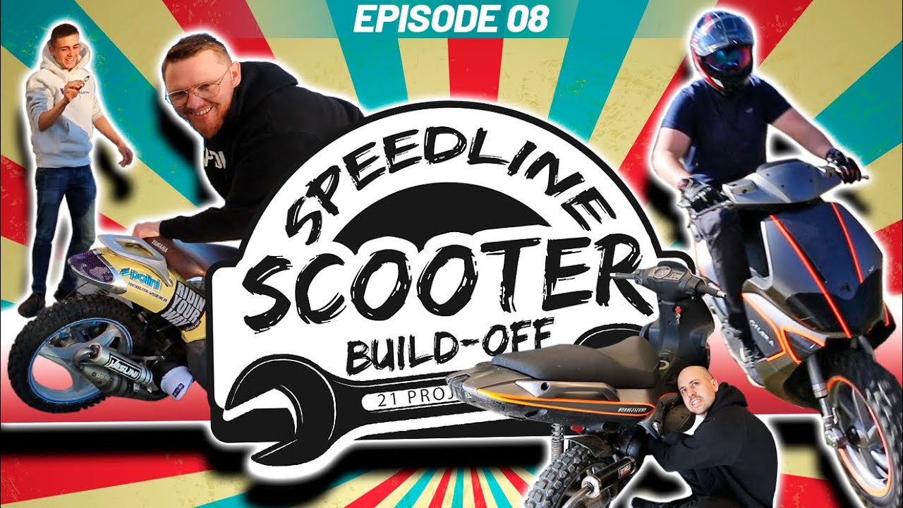 Speedline SCOOTER BUILD OFF 😈 | Episode 08 | Projekt 2022 ...stay tuned!
