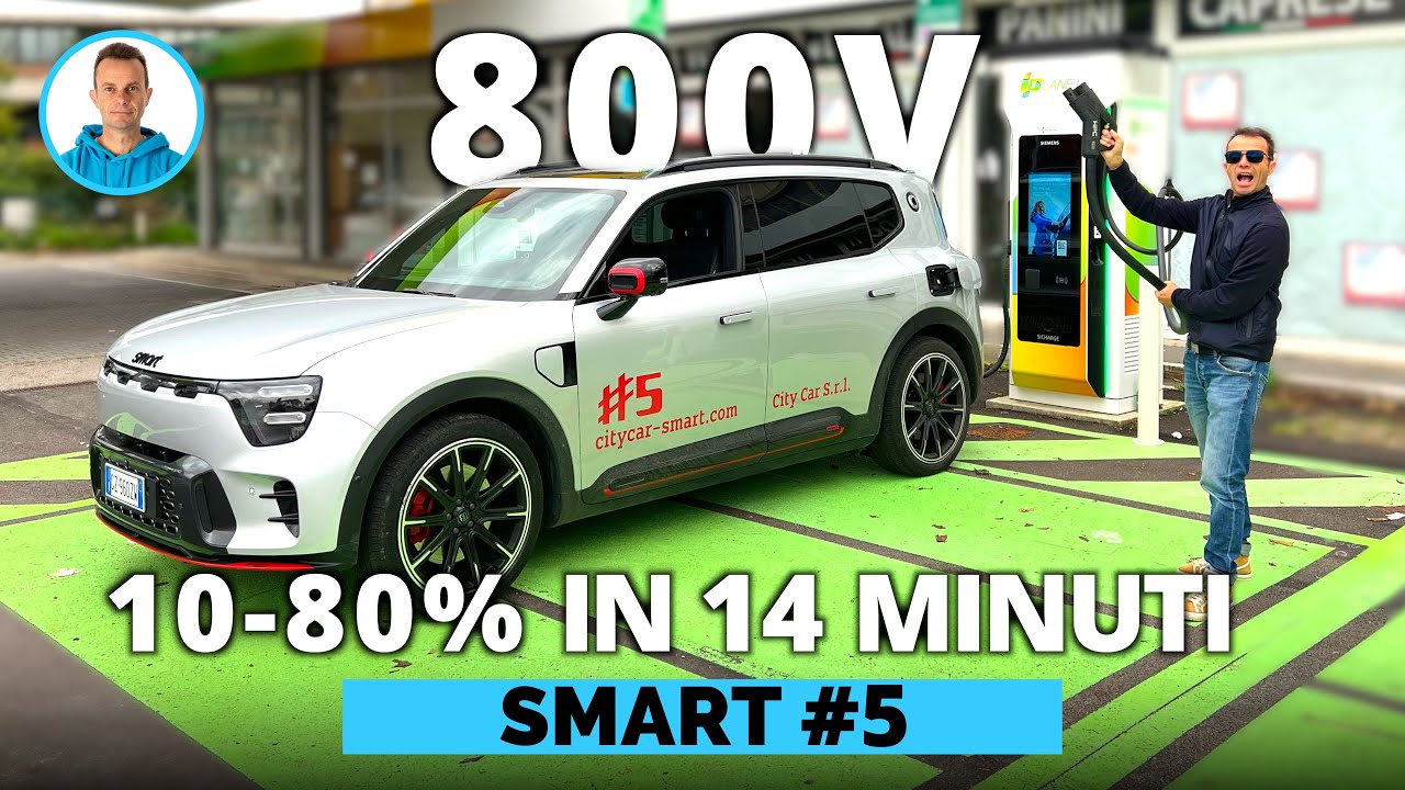 Smart #5: The FASTEST CHARGING I've ever seen! 😱 10-100% in 23 min!
