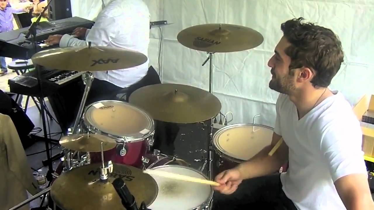 Greek Easter- Leo on the drums