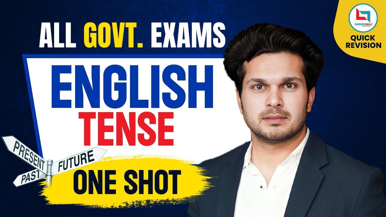 English (Tense) in ONE SHOT | For All Govt. Exams | by Jaideep Sir 