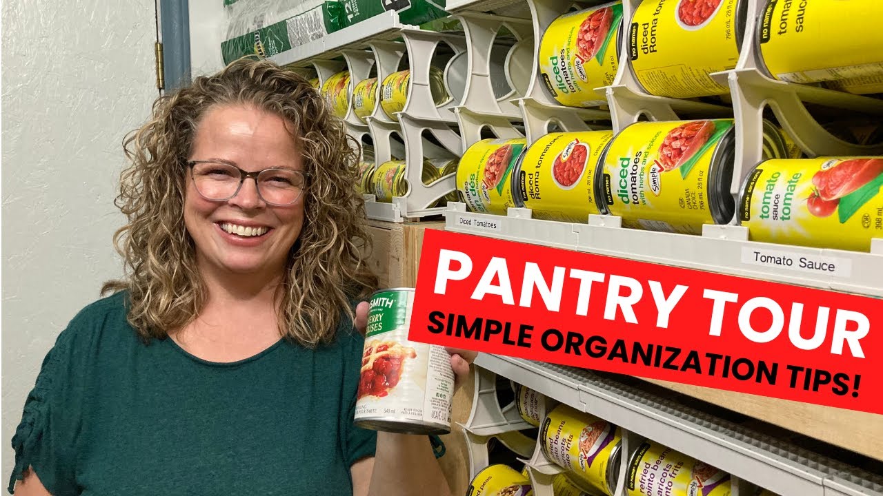 Pantry Tour: How I Stay Organized and Save Money on Groceries!