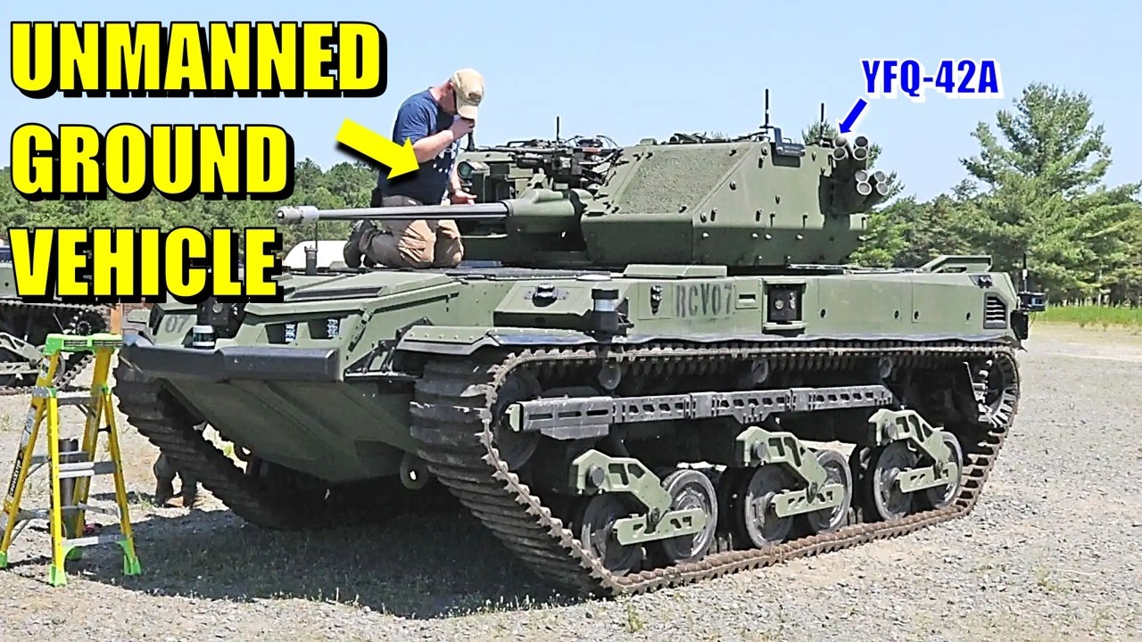 Unmanned Ground Vehicles Transform 2025 Battlefields Across U.S., China, Russia, Ukraine