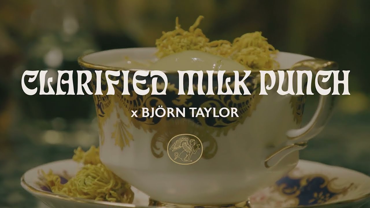 Clarified Milk Punch - Cocktail Recipe: How To - DEHY Garnish