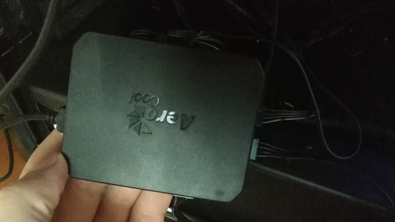 Aero cool project 7 управление светом rgb cooler fan для кулеров пк