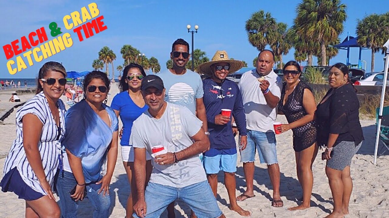 Beach Day & Crab Catching in Florida 🏖 🦀