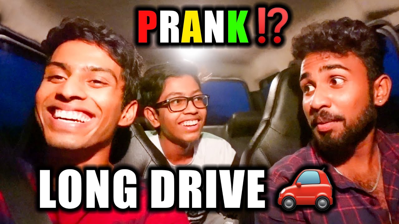 GOING FOR A LONG DRIVE 😫🤪 *PRANK* | FUNNIEST PRANK ON BROTHER 😂 | VelBros Tamil