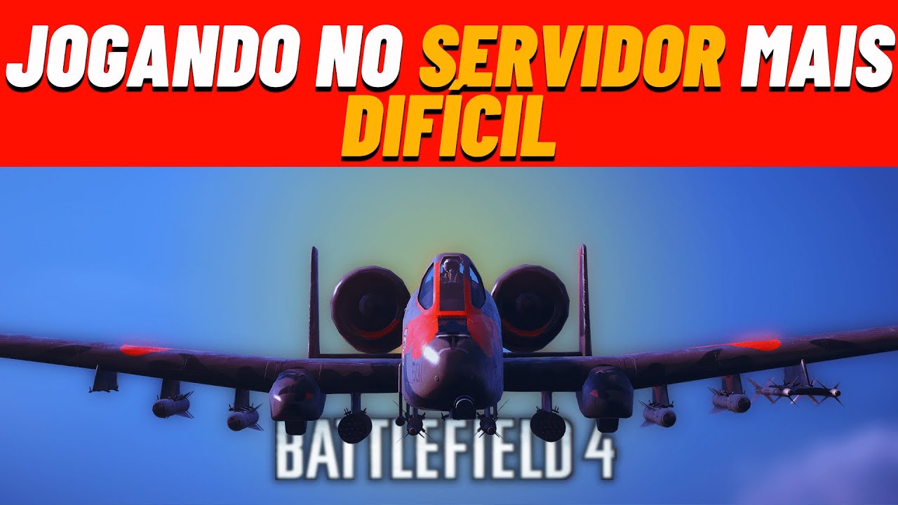 Jogando no Servidor mais Difícil (SARNA) Metido a Bom Foi Me Focar e acabou Sendo Focado - BF4