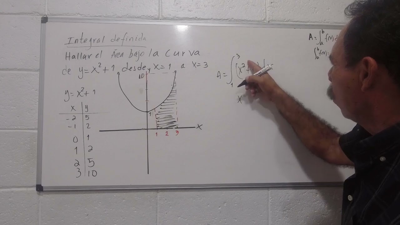 Integral Definida. Area bajo la curva.