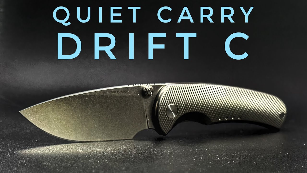 Распаковка и первые впечатления от нового ножа Quiet Carry Drift C (Contoured).