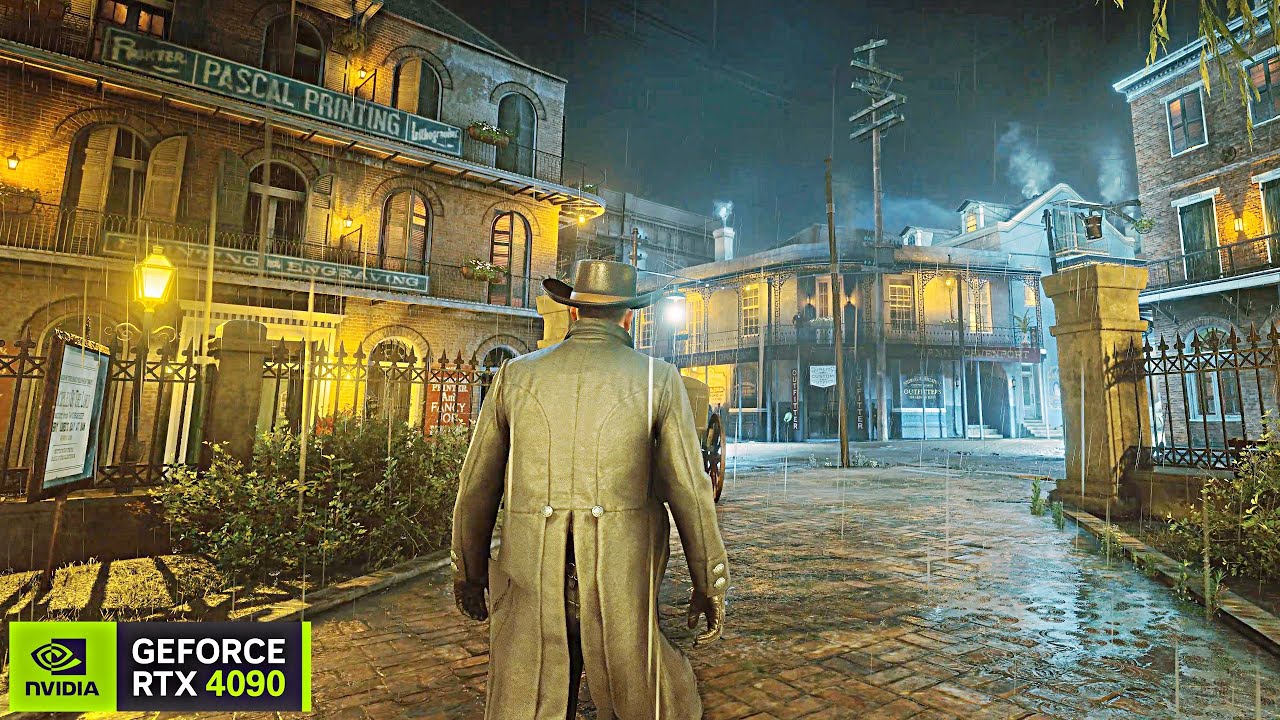 Red Dead Redemption 2 | RTX 4090 8k Resolution Max Settings PC Gameplay!