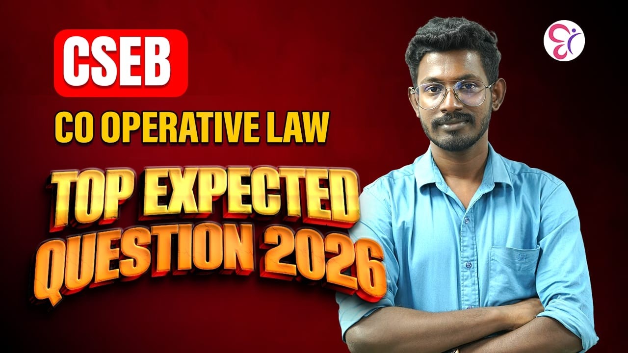 CSEB Co-Operative Law | Top Expected Question 2026