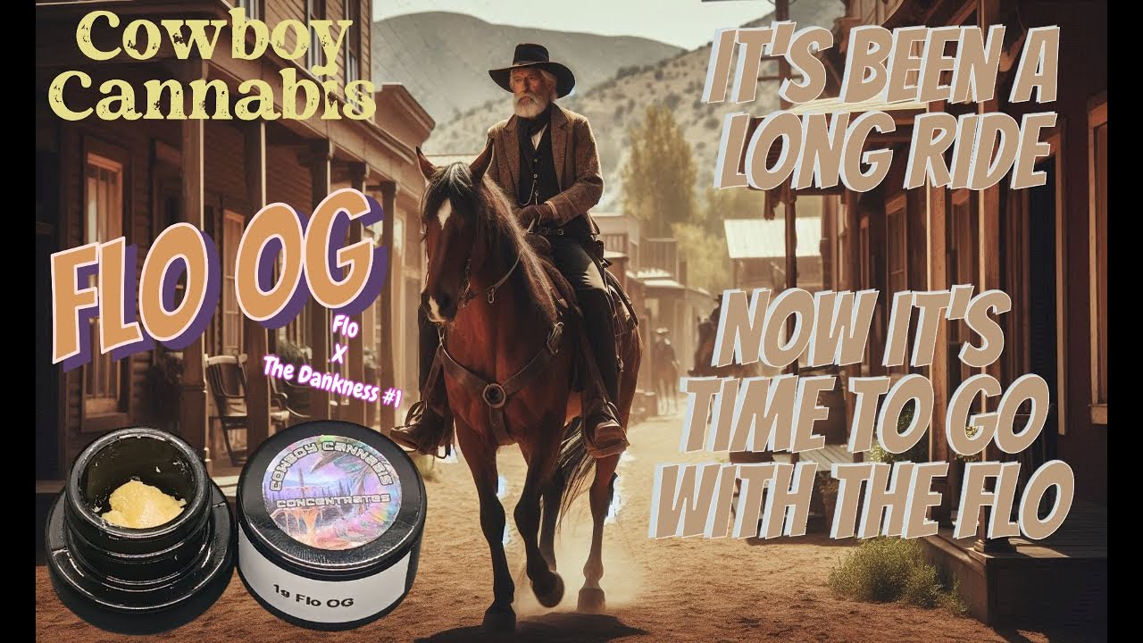 Trying Cowboy Cannabis Flo OG THCa Rosin - Taking It Easy