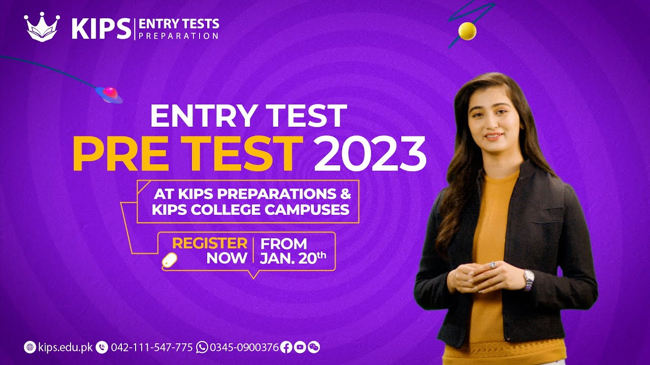 Entry Test - Pre Test 2023 Activity!