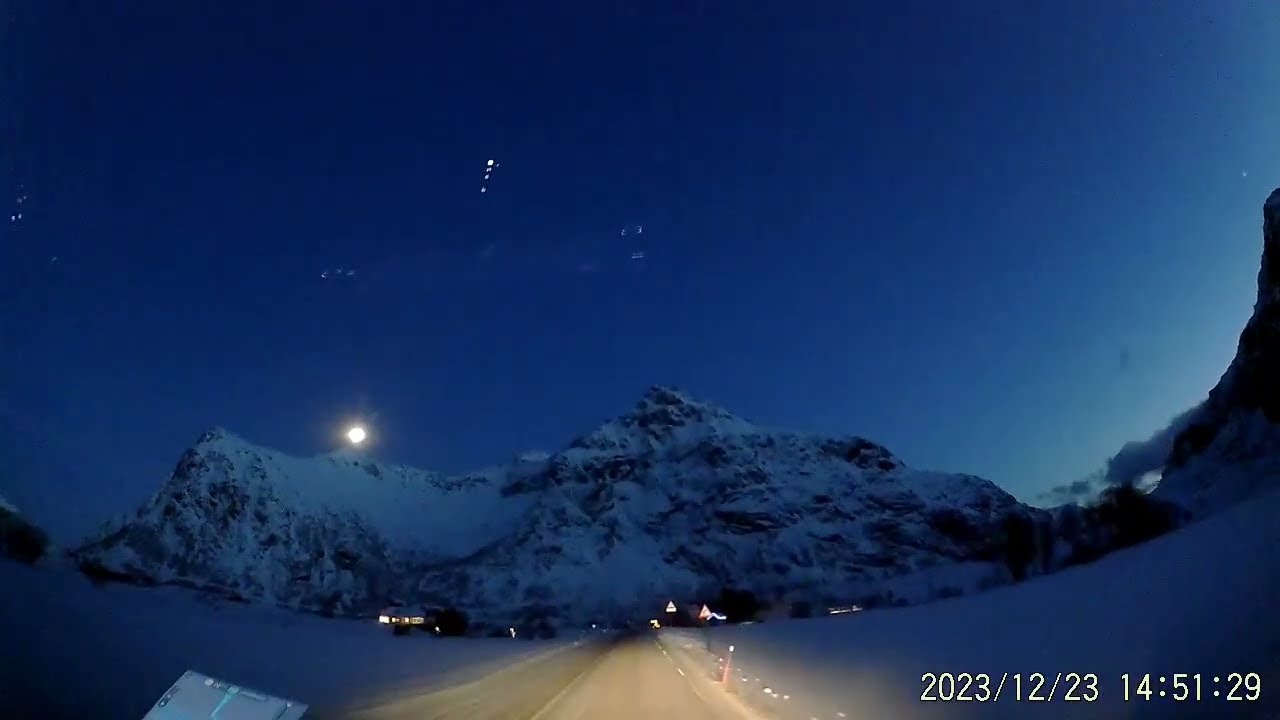 挪威罗弗敦半岛 12月中午出发 岛上一日游 (2) 岛上风景 Lofoten
