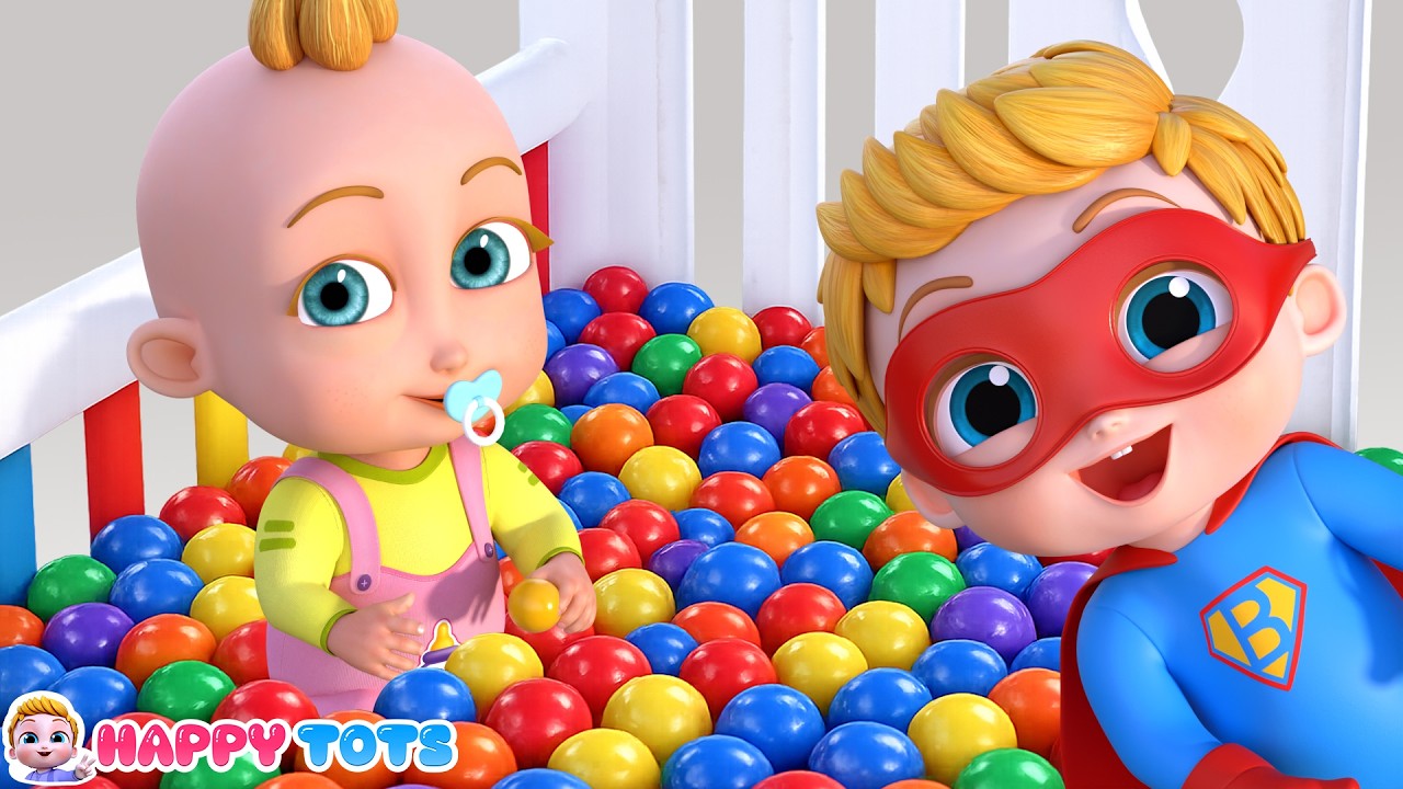 Johny Johny Yes Papa 🦸&zwj;♂️ + More Kids Nursery Rhymes & Family Songs | Happy Tots