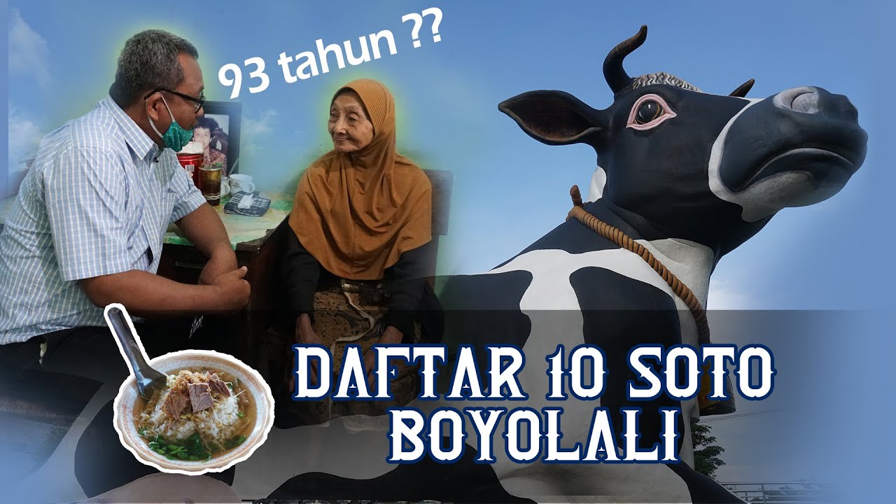 Daftar Kuliner 10 Soto favorit di Boyolali Versi Mas Poer | KULINER BOYOLALI | KULINER SOTO BOYOLALI