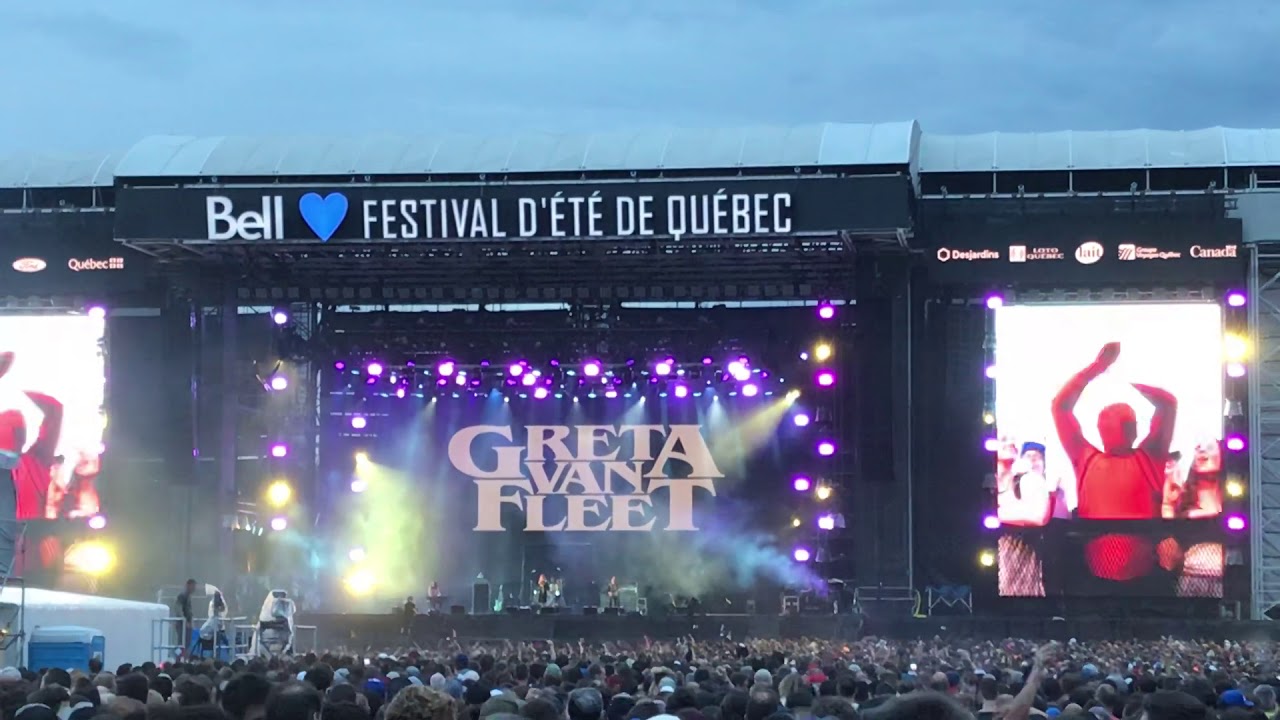 Greta Van Fleet - Flower Power ( live FEQ )