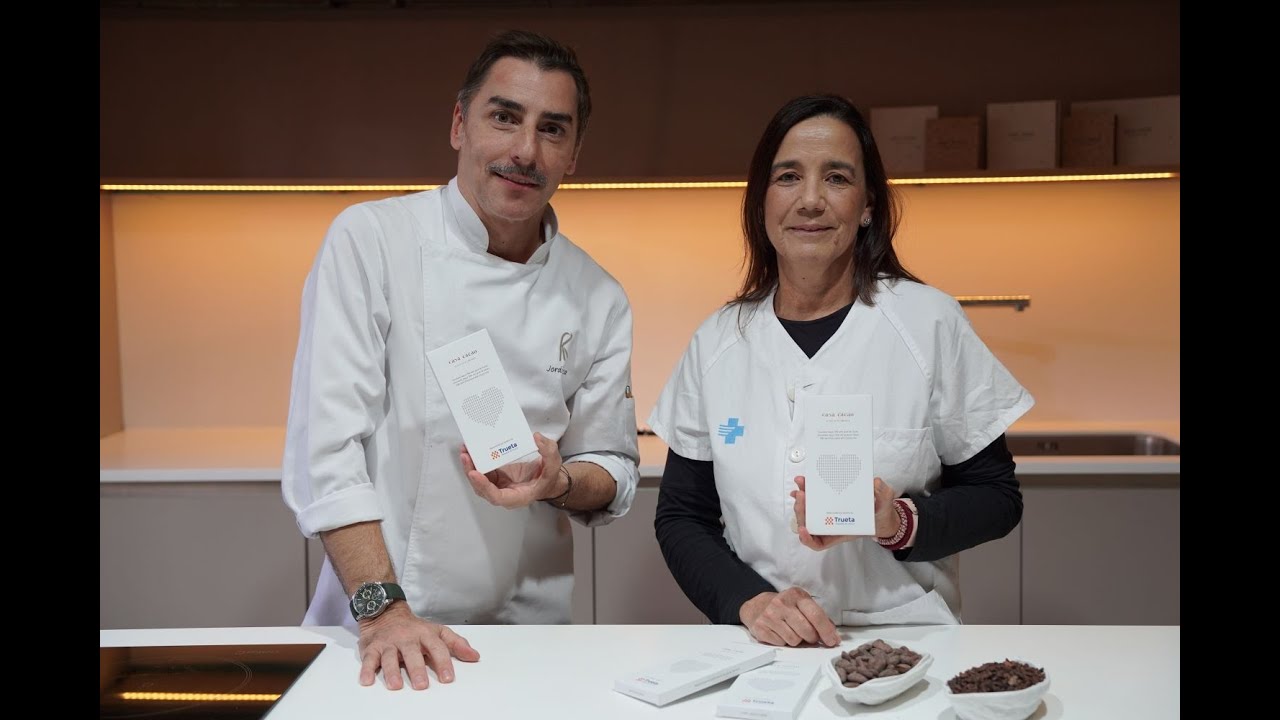Rajola de xocolata solidària Casa Casao i Trueta